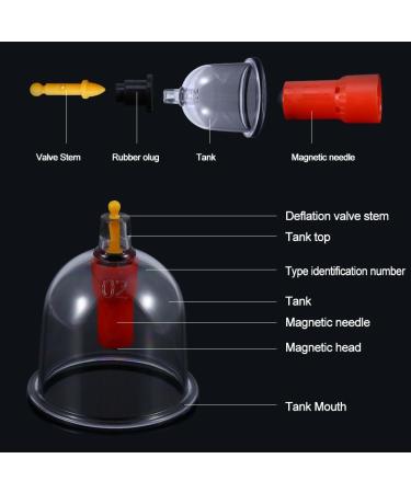 Professional Chinese Cupping Set for Muscle Nerve & Joint Pain Relief - Buy Internationally - Buy Online on GoSupps.com