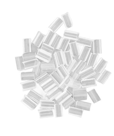 1 Bag U Tip Hair Extension Granule Salon Resin Transparent Wig Pellet Bead Hair Extension Keratin Granules Extension Thermal Bonding Granule for Nail Design Thermal Bonding