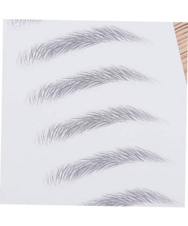 MAGICLULU 4 Pcs 3d Eyebrow Stickers Natural Eyebrow Sticker -like Artificial Eyebrow 6d Template Water Proof - Buy Online on GoSupps.com