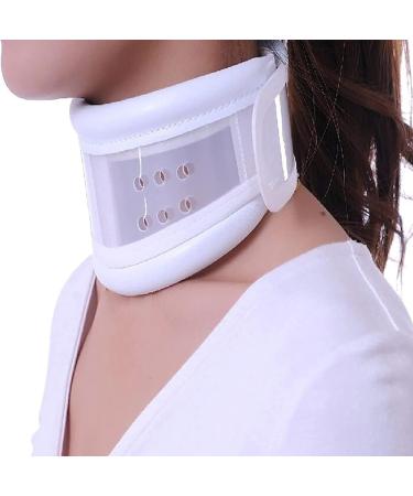JLASDR neck protection Neck Brace Collar Durable neck support |Breathable freaker |For the traction of the neck and upper back pain and pressure relieve (size: s)