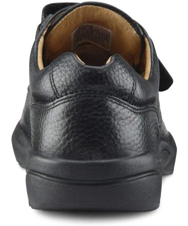 Dr. Comfort William Black Diabetic Shoes for Men - Easy Off with Removable Insole - Size 10.5 Wide Black - Everyday Office Wear - Buy Online on GoSupps.com