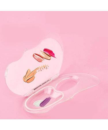 Makeup Artist Foundation Palette Cream Makeup Palette Clear Acrylic Foundation Palette - Foundation Blending Palette Makeup Accessories for Lipstick - Buy Online on GoSupps.com