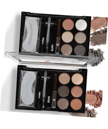 PLAFOPE 1 Set Eyebrow Powder Set Eyebrows Makeup Accessory Girl Makeup Accessory Eyebrows Shadow Powder Abs - Buy Online on GoSupps.com