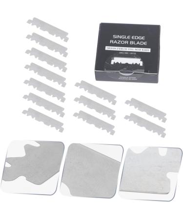 Vintorky 100th Razor Blade - Disposable Facial Razor with Cleaning Fluid | Rustproof Steel Beard & Hairdressing Salon Cutter - Buy Online on GoSupps.com