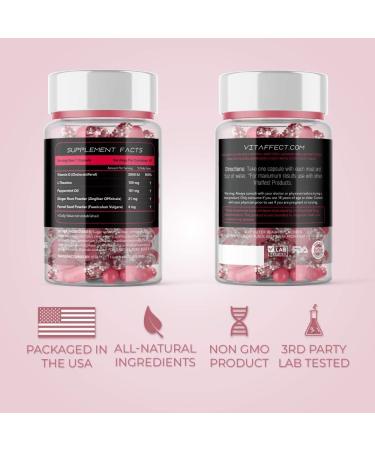Vitaffect Superior All-Natural IBS Relief Formula | Non-GMO, Gluten-Free, Made in USA | 3rd Party Tested for Gas, Bloating, Constipation, Diarrhea & Abdominal Pain | 45 Day Supply - Buy Online on GoSupps.com