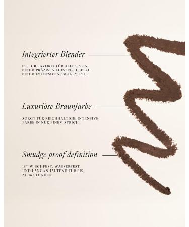 OGB Creamy Kajal Eyeliner Espresso Brown intense color with soft precise application brown - Buy Online on GoSupps.com