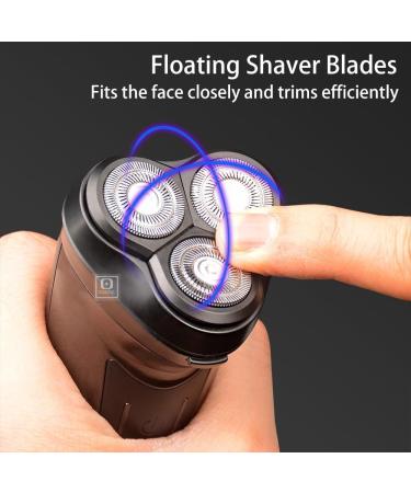 SDGBCXD Shavers For Men Razor Beard Trimmer Epilator Clipper Trimmer Shaver Safety Removal Beard Shaver Luxury Brown - Buy Online on GoSupps.com