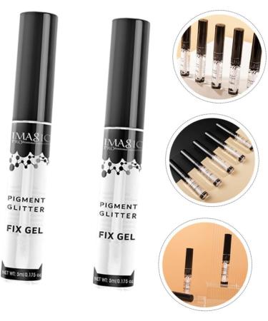 DRESSOOS Eyeshadow Pigments 2pcs Eye Primer Body Gel Glitter Eye Shadow Bling Eyeliner Glue Glitter Backing Glue Adhesive Face - Buy Online on GoSupps.com