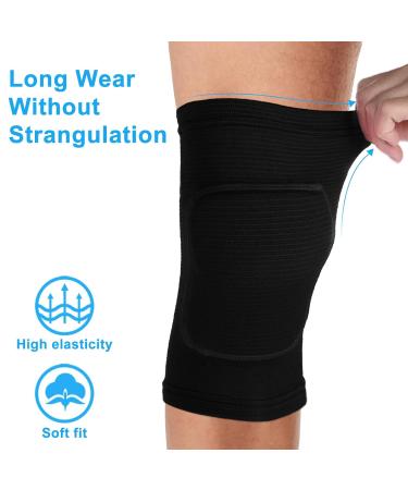 Buy Sport Knee Support Brace - Soft Compression Sleeve for Wrestling Dance Yoga Volleyball & More - Women's Knee Pads for Ultimate Comfort & Flexibility - Buy Online on GoSupps.com