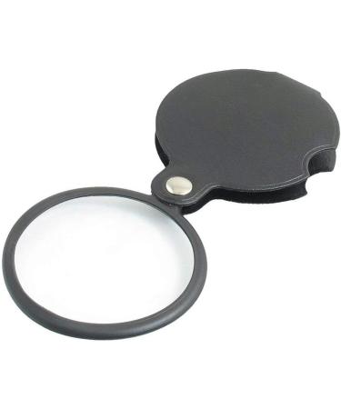 Portable Portable Magnifier Leather Case Folding Round for Camping Outdoor Use Take Fire Full of Stars - Buy Online on GoSupps.com