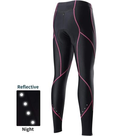 Buy XGC Women's Long Bicycle Pants - High Elasticity Breathable 4D Sponge Padding for Comfort | International Shipping Available - Buy Online on GoSupps.com