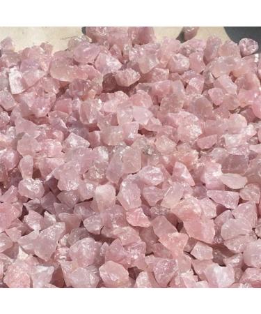 Choice of Gifts 100g Natural Raw Crystal Pink Rose Quartz Crystal Minerals Specimen Crystal Love Natural Stones and Fish Tank Decor Vibration Stone (Size : 3-5cm100g) - Buy Online on GoSupps.com