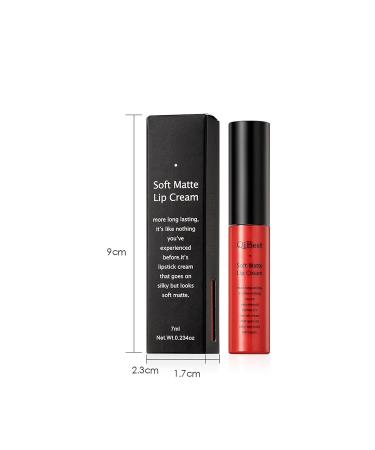 Velvet Matte Liquid Lipstick - Long-Lasting Waterproof Non-Stick Cup - Nude 609 | International Shipping Available - Buy Online on GoSupps.com