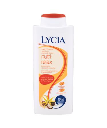 Lycia - Bath and Shower Foam Nutri Relax Wellness for Body and Mind - 750 ml