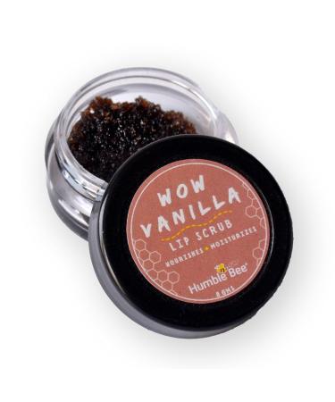Lip Scrub for Lightening & Brightening Lips Exfoliates Dark Lips Wow Vanilla Lip Scrub goodness of olive oil honey and soothing vanilla extracts 8gm