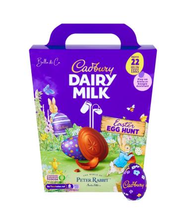 Chocolate Easter Eggs Hunt Gift Box | Perfect for Easter Gift | Easter Eggs Chocolate | Chocolate Easter Egg 2024 | Perfect for Egg Hunt | Chocolate Gifts | Thank You Gifts | Easter Party | 317g
