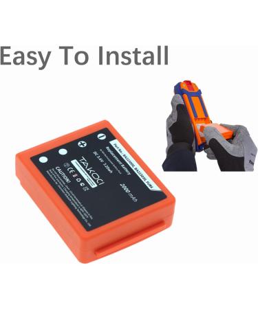Buy BA223000 BA223030 FUB6 Battery Replacement for HBC Radiomatic & Micron Series - 2000mAh Remote Control Transmitter Battery - Buy Online on GoSupps.com