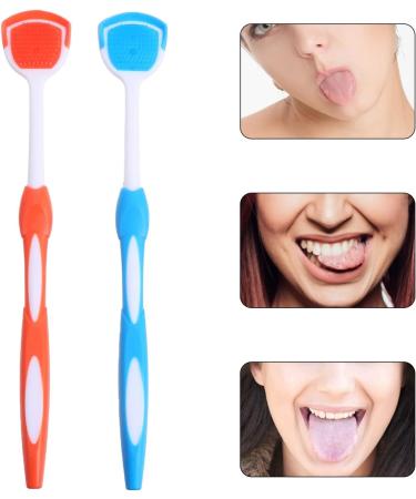 FARUTA 2-Pack Tongue Scraper Cleaner - Effective Oral Hygiene Tool for Adults - Buy Online on GoSupps.com
