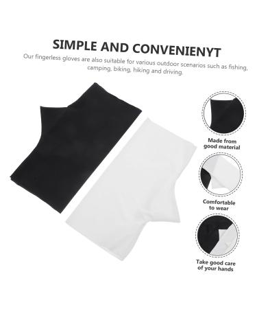 Healeved 2 Pairs Manicure Gloves Anti Uv Fingerless Gloves Shield Gloves Sunblock Gloves Nail Lamp Gloves Nail Polish Gloves Nail Art Accessory Nail Uv Gloves Nylon Gel - Buy Online on GoSupps.com