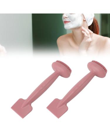 2Pcs Face Mask Brush 2Pcs Face Mask Brush Silicone Facial Cleansing Brush Scraper Tool Cleaning for Beauty Salon Apply Mud Mask (Pink) - Buy Online on GoSupps.com