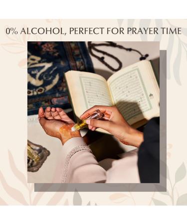 Sandalia Rose & Rose Attar Oil by | Long Lasting Arabic Perfume Oils for Men and Women | Rose Attar Chandan Itra Original | 100% Pure 2 x 6ml Ittar Roll On Perfume Non alcoholic itra for puja - Buy Online on GoSupps.com