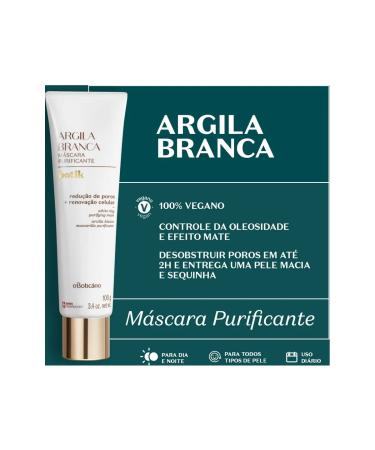 Purifying White Clay Face Mask - Botic rio Botic 100g | Best International Shipping - Buy Online on GoSupps.com