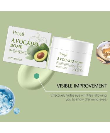 OLLZPJFPK Avocado Eye Cream Daily Gentle Nourishing Eye Area Skin Hydrating Care Moisturizing Massage Eye Cream - Buy Online on GoSupps.com