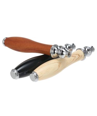 Festjoy Stainless Steel Double-Edged Razor Handle - Safety Beard & Mustache Removal - Replacement Manual Shaving Tool for Smooth Shaves - Buy Online on GoSupps.com