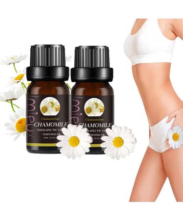 Maronen Oil for Varicose Veins chemomile Oil Varicose Veins Marrony Chamomile Oil Veins Moisturise and Promote Blood Circulation Chamomile Essential Oil Organic for Skin (2PCs)