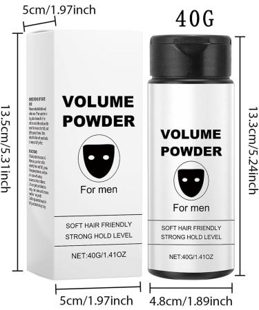 TyCylKu 40 g hair powder for men thin hair hair powder volume styling powder for men based texture powder for frizzy hair texture powder hair texture powder texturizing natural look - Buy Online on GoSupps.com