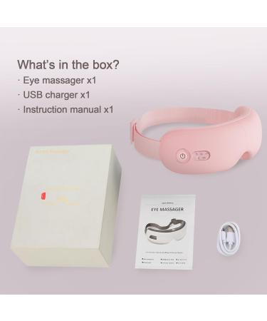 Shu Sen 8s Eye Massager for Migraines - Heat & Compression Bluetooth Relieves Eye Strain & Dark Circles Perfect Gift for Men & Women - Buy Online on GoSupps.com