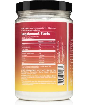 NAKED Strawberry Lemonade BCAAs + Cherry Lime Energy 2:1:1 Amino Acids (34 Servings) & Clean Pre Workout (30 Servings) | Strength Endurance & Recovery - Buy Online on GoSupps.com