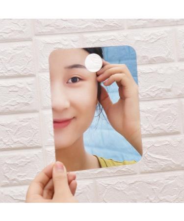 2 Pack Fogless Anti-Fog Shower Mirrors for Bathroom Wall - 6.7x5.1 Frameless Shaving Mirror - Buy Online on GoSupps.com