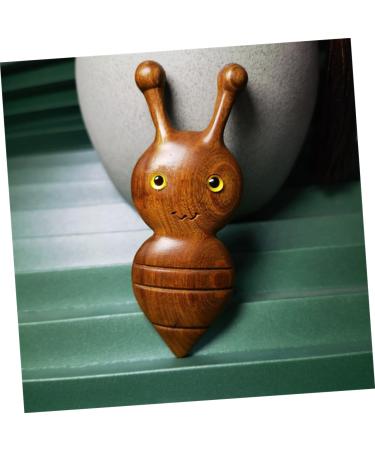 Beavorty Thin Bee Shaped Facial Massager Comb | Sandalwood Face Massager for Relaxation & Wrinkle Reduction | International Shipping Available - Buy Online on GoSupps.com