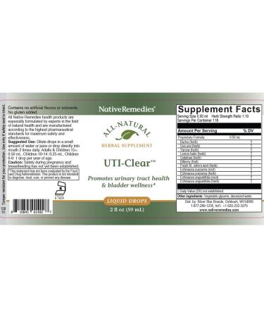 Native Remedies Urinary Health ComboPack - All Natural Supplement for Bladder and Urinary Tract Functioning and Health - Buy Online on GoSupps.com