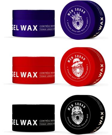 Other Brands Gel Wax MEN SQUAD Violet - Buy Online on GoSupps.com