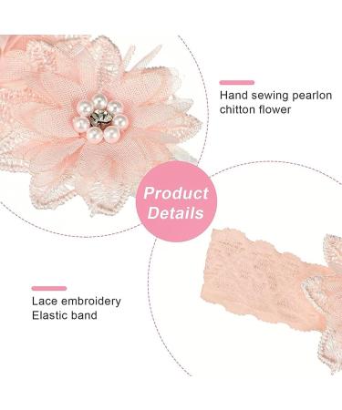 6 Pieces Baby Flower Headbands - Adorable Hairbands for Baby Girls | Perfect for Baptism & Special Occasions - Buy Online on GoSupps.com