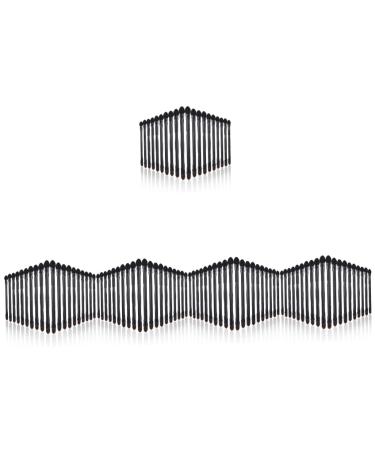 FRCOLOR 100 Pcs Double Eye Shadow Makeup Eyeshadow Applicators Brush for Makeup Disposable Face Sponges Makeup Brush Kit Make up Sponges for Face Powder Sponge Miss Makeup Tools Nylon Mix