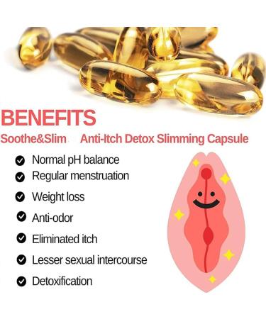 Soothe&Slim Anti-Itch Detox Slimming Capsules | AnnieCare Natural Viginal Repair Gel (80pcs) - Buy Online on GoSupps.com