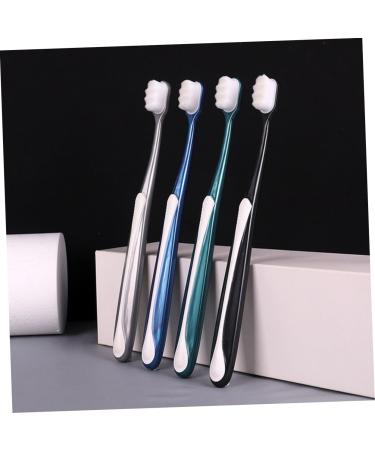 Shop Tovinanna 4-Piece Soft Toothbrush Set | Portable Oral Hygiene & Shoe Cleaning Tools - Ideal for Dental Care at Home - Buy Online on GoSupps.com