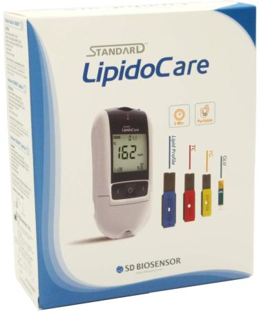 LipidoCare Meter + Lipid Profile Test Strips + Lancing Device and Lancets Meter + Lipid Strips + Lancets & Lancing Device - Buy Online on GoSupps.com