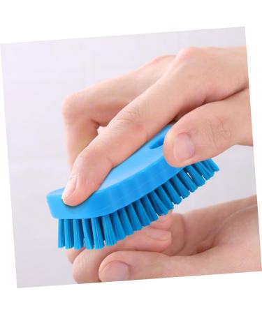 minkissy Nail Brush Shoes Cleaner Nail Cleaner Brush Nail Clean up Brush Shoe Cleaner Nail Scrubbing Brush Nail Cleaning Brush Toe Brush Fingernail Scrub Polyester Food Grade Cleaning Ball 11.5x5cm Blue - Buy Online on GoSupps.com