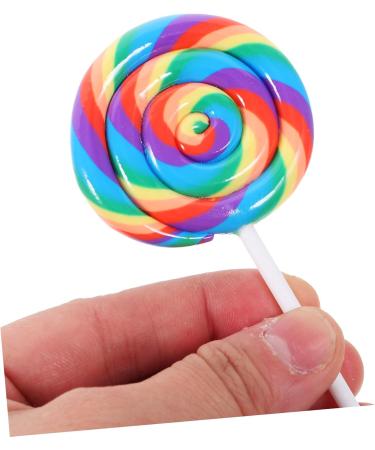 Alipis 15 Pcs Models Toy Lollipop Clay Candy Large Simulation Lollipop Jewelry Baby Child Stationery Box - Buy Online on GoSupps.com