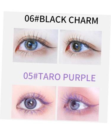 Beatifufu 6pcs Colored Mascara Eyelash Mascara Silver Wigs for Women Makeup Tool Women Mascara Abs - Buy Online on GoSupps.com
