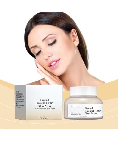  GNAUMORE Rice and Honey Face Mask Rice Beauty Mask Improves Facial Radiance For All Skin Types 150g - Buy Online on GoSupps.com