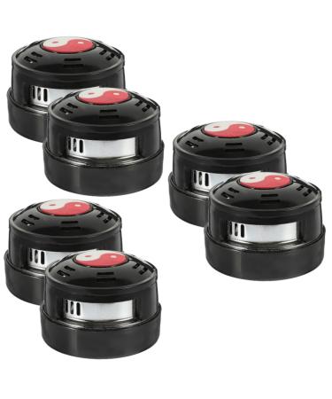 Homsfou 6 Stk Moxibusion-Box Moxibustion holder Libchen for adult wall folding organizers Tool Moxibusion Moxa-tank hip moxes. I can container ai-box bracket 7x5cmx3PCs as shown