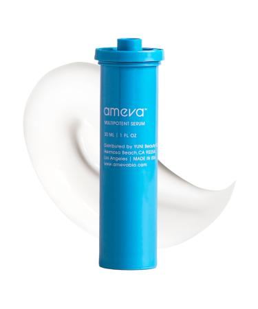 Mevalonic Acid Multipotent Serum: Plant-Based Vegan Boosts Collagen Hyaluronic Acid For Sensitive Skin Anti-Aging Velvety Soft Enhances Radiance (Serum Refill)