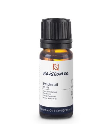 Naissance Patchouli Essential Oil (no. 106) 10ml - Pure Natural Cruelty Free Vegan and Undiluted - to For Aromatherapy & Diffusers