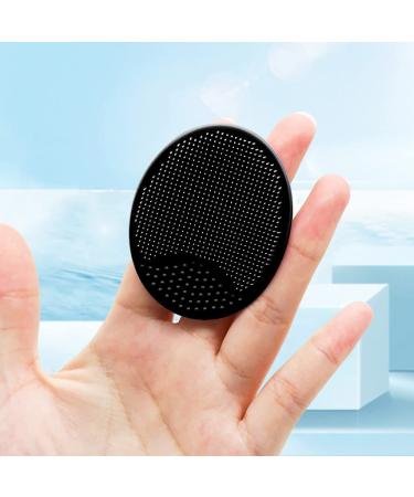 Buy Skinsoother Baby Cradle Cap Brush - Silicone Bathing & Peeling Brush for Dry Skin Cradle Cap & Eczema | Black White Yellow Purple | International Shipping - Buy Online on GoSupps.com