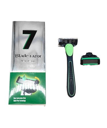 Manual Travel Safety Razor | Replacement Blades for Mustache & Body Hair | Premium Nursing Theater Handle - Buy Online on GoSupps.com